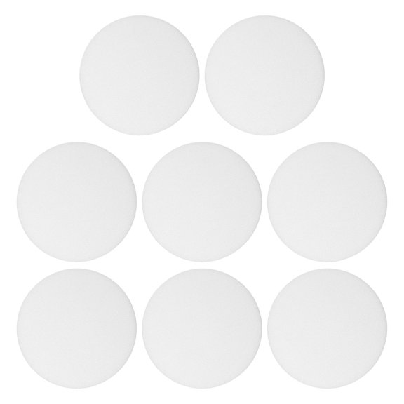 LOLIPPYY 8Pcs Anti Glare LED Light Diffusers White for Ceiling Lamp Soft Uniform Lighting