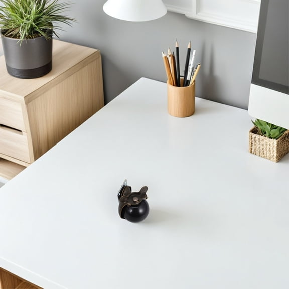 LOLIPPYY 8Pcs Antique Bronze Furniture Wheels with Brake Swivel 360 Degree Heavy Duty Casters for Hardwood Floors