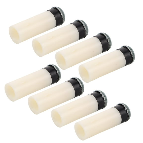 LOLIPPYY 8Pcs Billiard Cue Tip Screw on Pool Stick Replacement Tips Kit for Extended Life