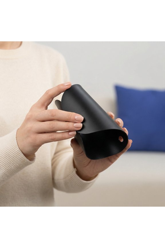 Black Boot Shaper Inserts for Tall Boots, Lightweight Adjustable Form Holders to Maintain Shape