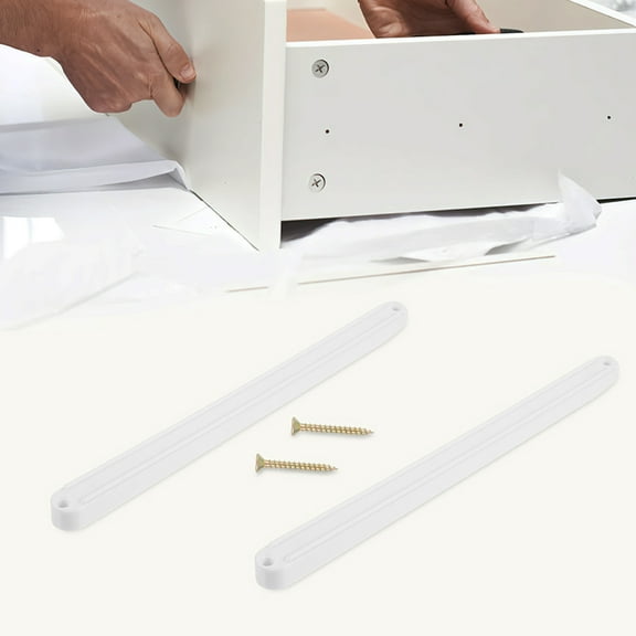 LOLIPPYY 8Pcs Drawer Rail Assembly Plastic Drawer Slides Replacement For Cabinets And Storage Cabinets