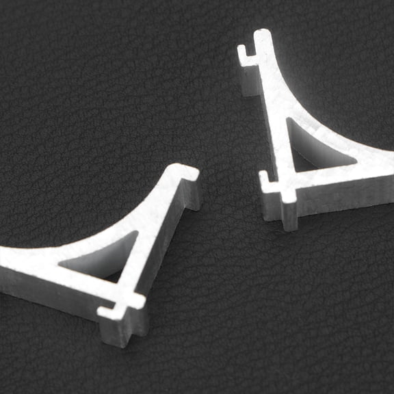 LOLIPPYY 8Pcs Heavy-Duty Box Edge Shelf Clip Silver Refrigerator Fastener Home Use