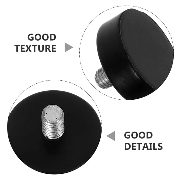 LOLIPPYY Heavy Duty Rubber Mounts with Adjustable Leveling Feet for Tables and Machines