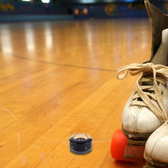 LOLIPPYY 8Pcs LED Illuminating Quad Skate Wheels with Replacement Bearings for Indoor Outdoor Use