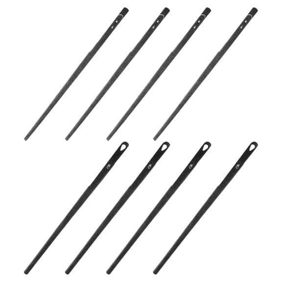 LOLIPPYY Metal Hand Sewing Needles for Leathercraft with Black Threading and Ergonomic Design for Precision