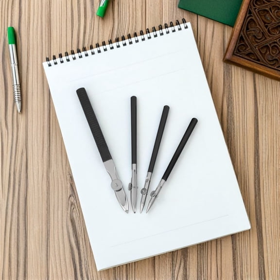 LOLIPPYY 8Pcs Professional Drawing Pens with Adjustable Line Width for Manga Illustration and Technical Design