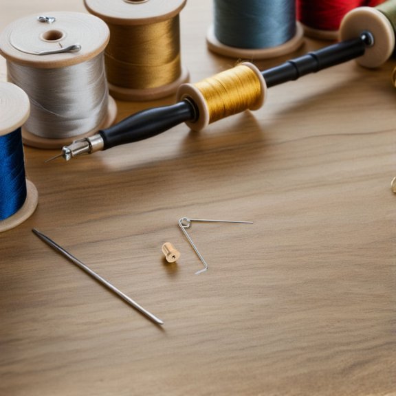 LOLIPPYY 8Pcs Push Button Spring Clips for Fishing Stool Legs V Type Locking Copper Spring Repair