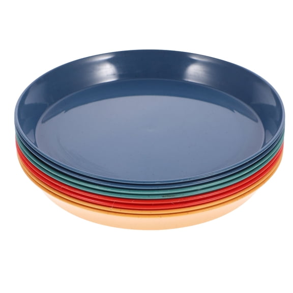 LOLIPPYY 8Pcs Shallow Cat Food Bowls Wheat Straw for Pet Care