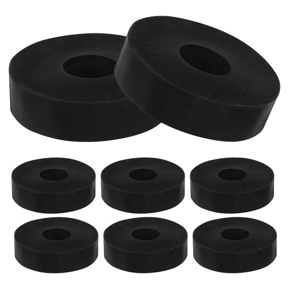 LOLIPPYY 8Pcs Thick Rubber Isolation Pads for Air Conditioning Vibration and Noise Control
