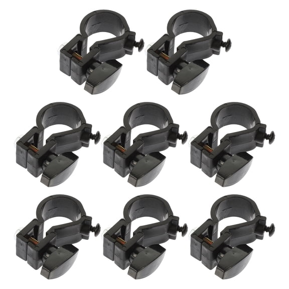LOLIPPYY 8Pcs Universal Metal Buckle Clips for Easel Tray Attachment and Secure Outdoor Painting