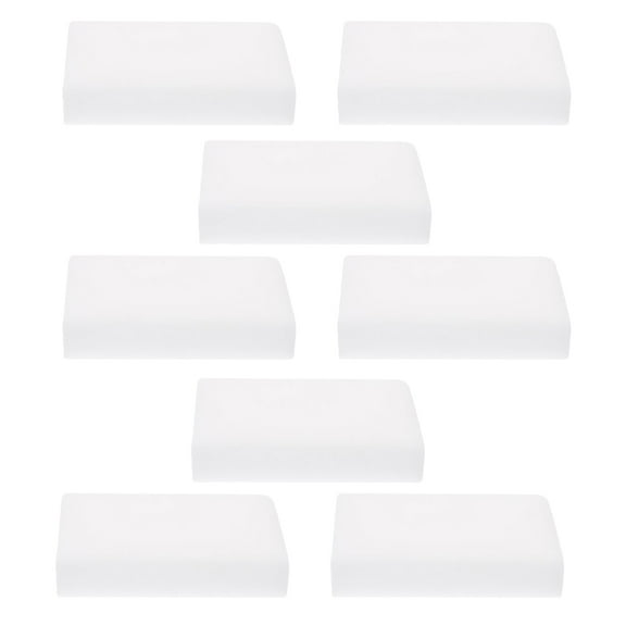 LOLIPPYY 8Pcs White Sponge Blocks Soft High Density Craft Sponges for Home Decoration and DIY Art