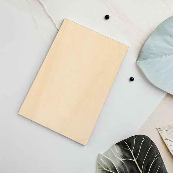 LOLIPPYY Natural Blank Wood Pieces for Engraving, Crafting, Art Projects, Wood Sheets for