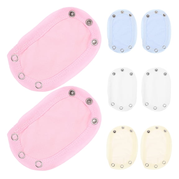 LOLIPPYY White Aluminium Alloy Bodysuit Extenders Universal Fit for Comfortable Daily Wear