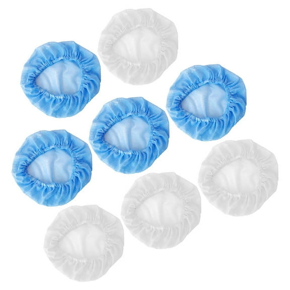 LOLIPPYY 8pcs Breathable Mesh Chef Cap Protective Hair Net for Women in Medical Labs and Kitchens