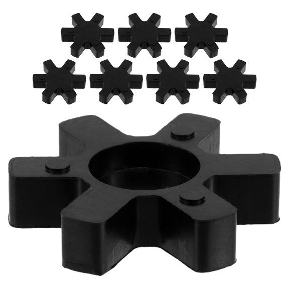 LOLIPPYY 8pcs Shock Absorber Mats Black Anti Vibration Mount for Automobiles