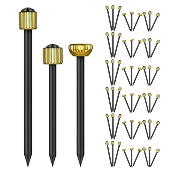 LOLIPPYY 90pcs Non Marking Nail Iron Picture Frame Hanging Hardware for Decorators