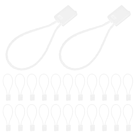 LOLIPPYY 990Pcs Versatile White Polyester Cord Rope for Retail, Clothing, and Luggage Tags