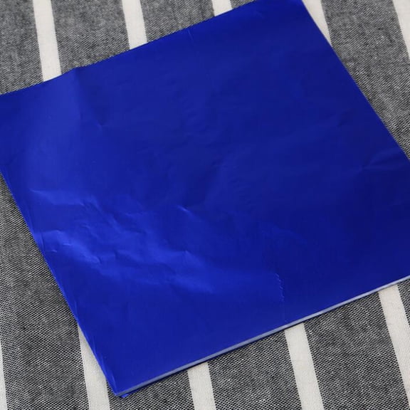 LOLIPPYY 9Packs Food Safe Aluminium Foil Paper Assorted Colors Wrapping Paper for Packaging Treats