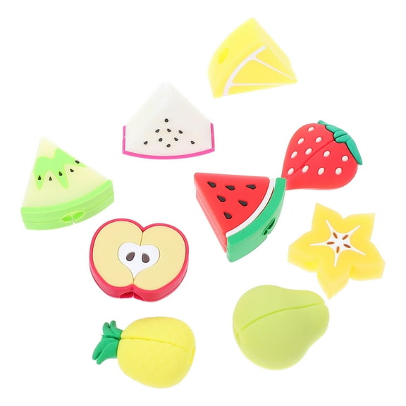 LOLIPPYY 9Pcs Adorable USB Data Cable Protector Assorted Color Anti-Break Cover for Phones