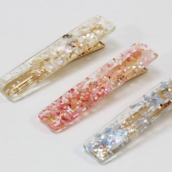 LOLIPPYY 9Pcs Flower Hair Clips Assorted Color Candy Color Bobby Pins Barrette Hairpins for Decoration