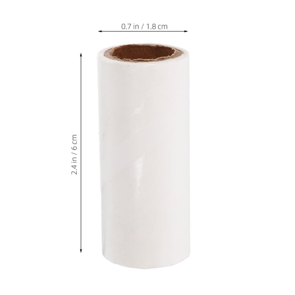 LOLIPPYY 9Pcs Pet Hair Roller Replacement Refills White Extra Sticky Sheets for Clothes Furniture Bedding