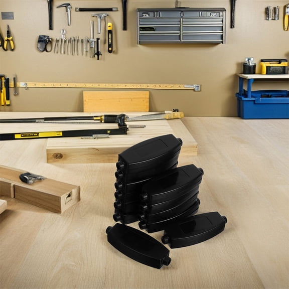 LOLIPPYY ABS Cable Junction Box Black Enclosure for Home Electronics PCB Projects Durable Compact Design 20pcs