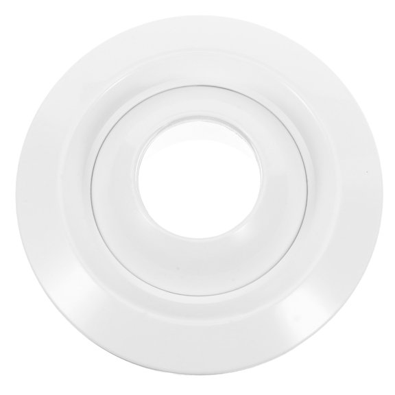 LOLIPPYY ABS Rotating Jet Nozzle Vent Cover with Soffit Diffuser for Car Air Conditioning Central Vent White