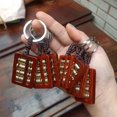thumbnail image 1 of LOLIPPYY Retro Brown Wooden Abacus Keychain - 1 Piece Decorative Key Holder Accessory for Keys, 1 of 8