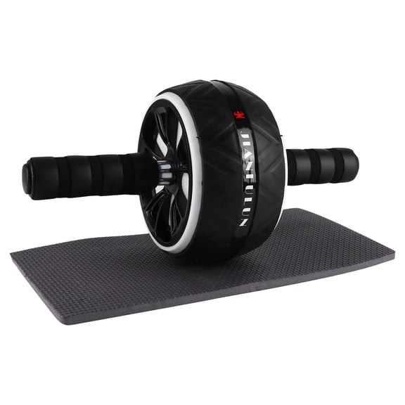 LOLIPPYY Abdominal Exercise Roller White Fitness Equipment for Effective Core and Upper Body Strength Training