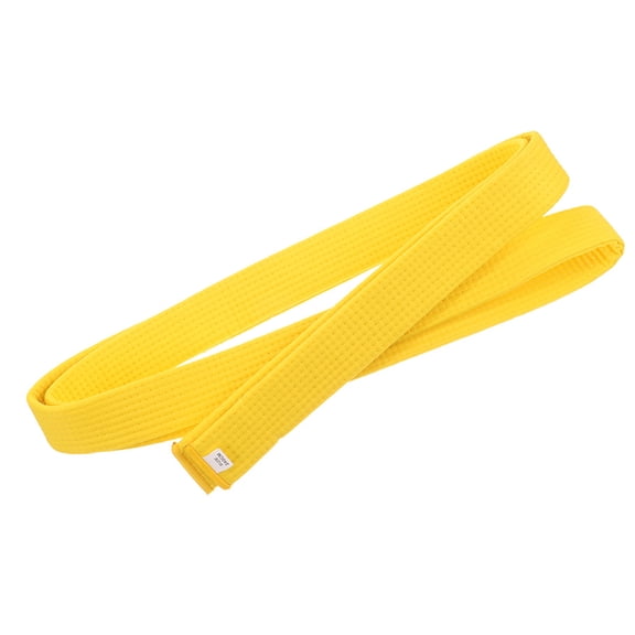 LOLIPPYY Abrasion Resistant Yellow Martial Art Belt for Taekwondo Karate Jujitsu Training
