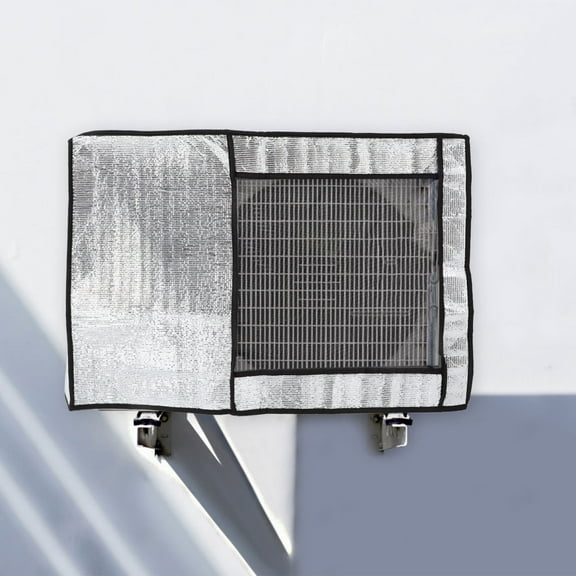 LOLIPPYY Ac Unit Cover Silver 1Pack Weatherproof For Outside Use Homeowners