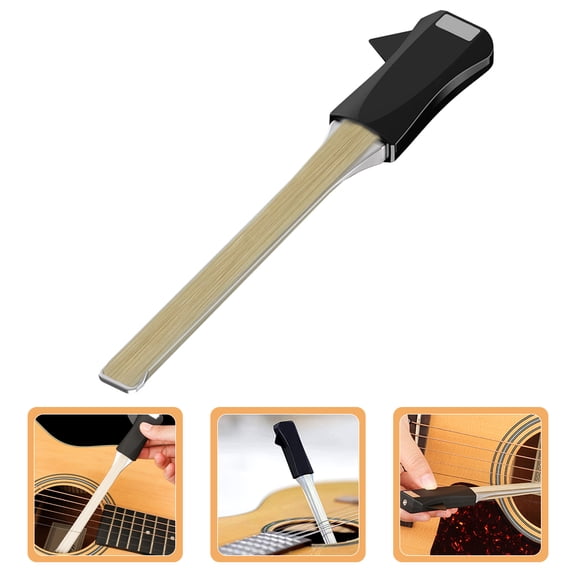 LOLIPPYY Acoustic Guitar Bow Pick with Quick Switching Mechanism and Genuine Horsehair Material