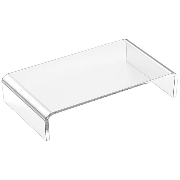 LOLIPPYY Acrylic Monitor Stand Riser for Desk Organization and Ergonomic Use