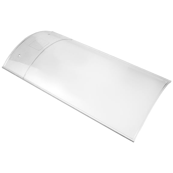 LOLIPPYY Acrylic Plastic Clear Corrugated Roof Panels for Patio Daylight and Rainproof Function