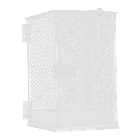 LOLIPPYY Acrylic White Breeding Box for Insects with Ventilation and Fine Craftsmanship Details