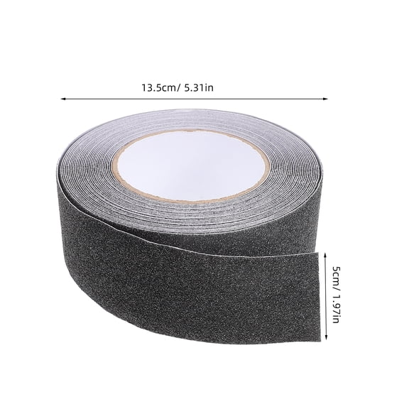 LOLIPPYY Adhesive Road Tape for DIY Crafts Black Asphalt Sticker for Train Car Tracks 1 Set