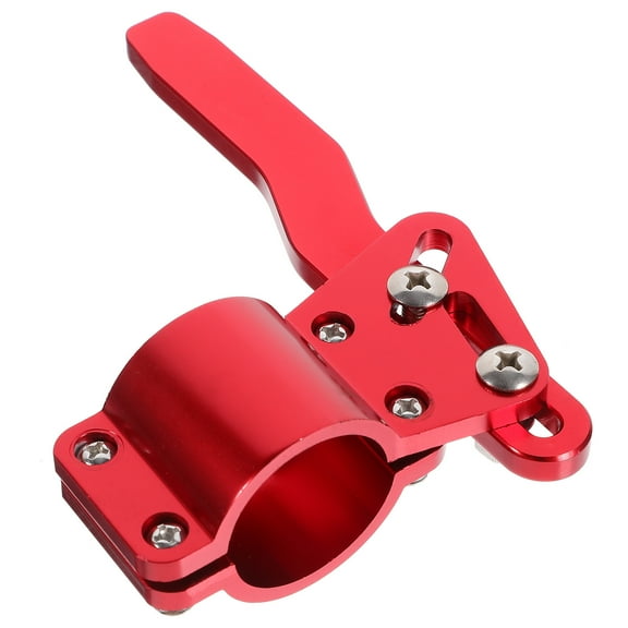 LOLIPPYY Adjustable Car Signal Extension Lever Red Metal for Steering Wheel Turn Control