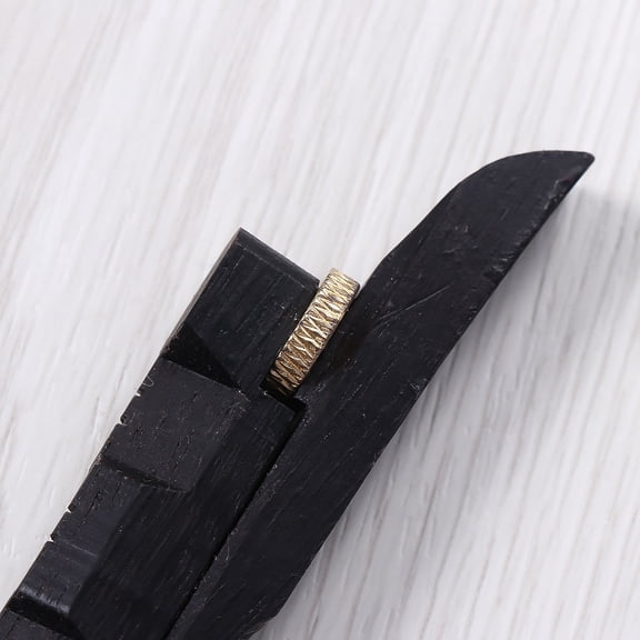 LOLIPPYY Adjustable Ebony Mandolin Bridge Height for Guitar with Two Footed Base Black