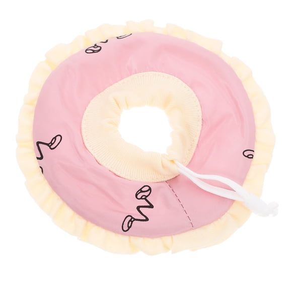 LOLIPPYY Adjustable Guinea Pig Cone Collar Soft Pet Recovery Collar for Guinea Pig Anti-Bite Pet Protection Collar Breathable Guinea Pig Collar Size S