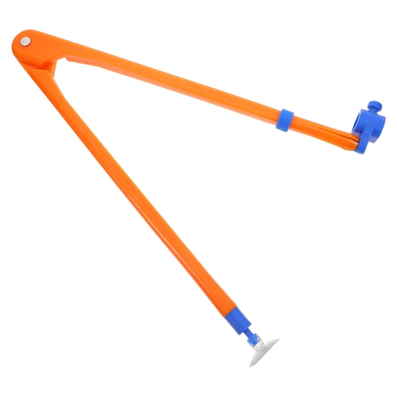 LOLIPPYY Adjustable Orange Compasses for Drawing Circles Ideal for School Teaching and Blackboard Use