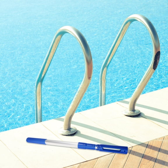 LOLIPPYY Adjustable Pool Cleaning Pole Aluminum Metal Telescopic Rod for Skimmer and Fishing Net