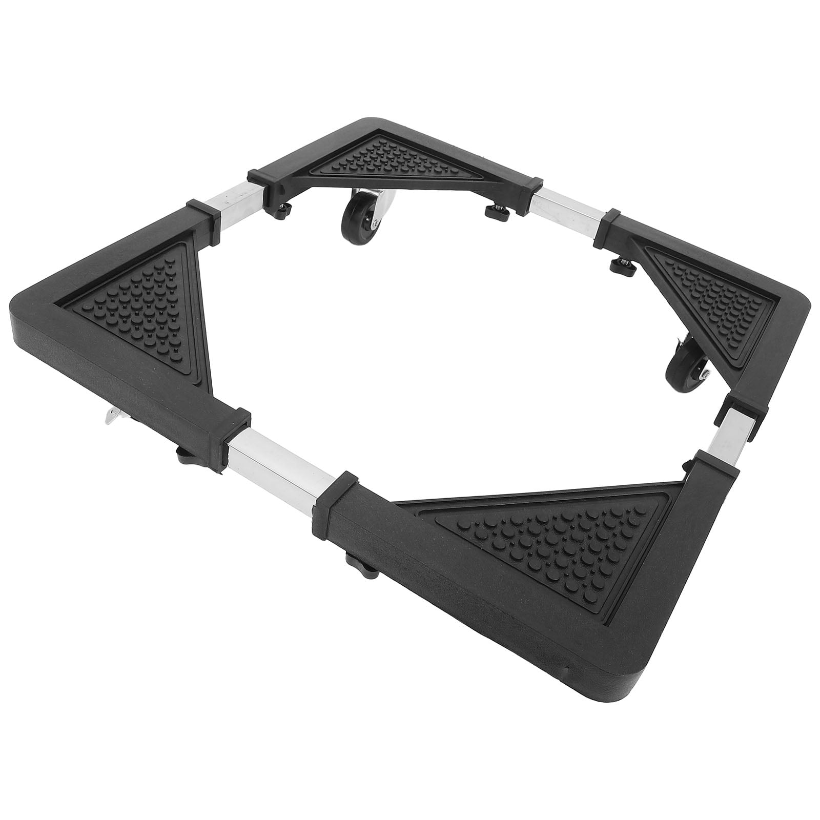 LOLIPPYY Adjustable Washing Machine Stand with Heavy-Duty Wheels for Easy Appliance Mobility and Stability