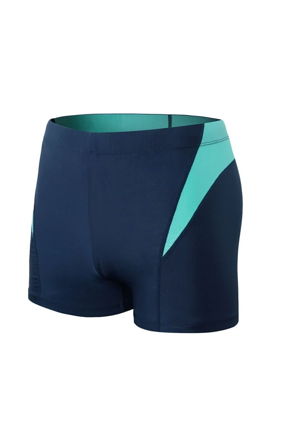 Adults Swimwear Blue Swim Trunks Elastic Breathable Perfect for Beach and Pool