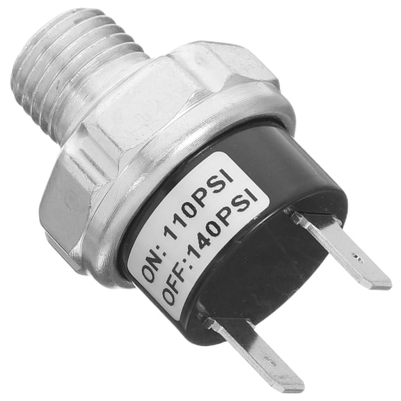LOLIPPYY Air Train Horn Pressure Controller Compressor Pressure Switch Silver 1Pcs for Industrial Automation