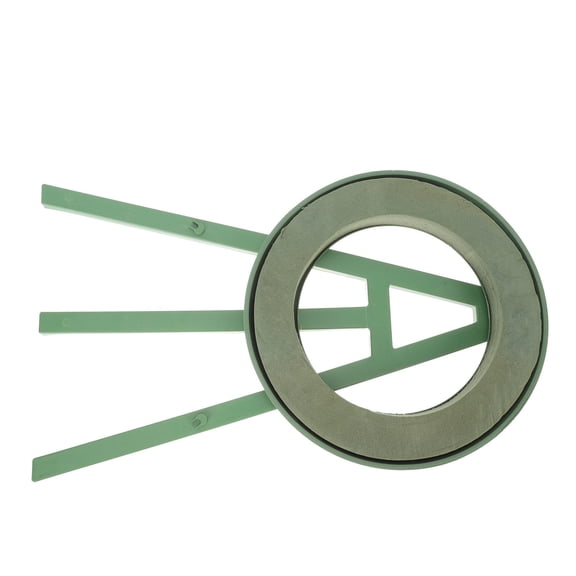 LOLIPPYY Alasum 1Pack Floral Rack Wreath Stand Plastic Green for Balcony