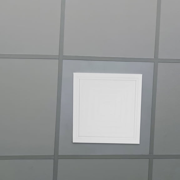 LOLIPPYY Aluminium Alloy Removable Wall Panel for Drywall with Concealed Door White Finish