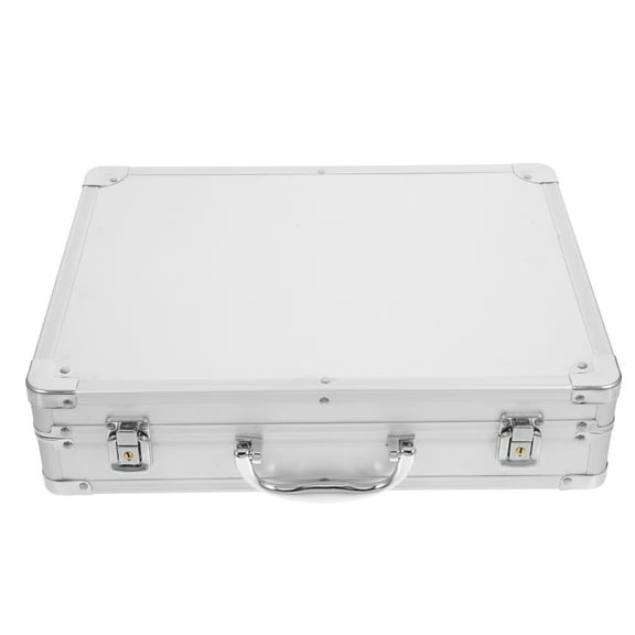 LOLIPPYY Aluminum Alloy Tool Box with Briefcase Design, Tool Storage Case, 1 Set