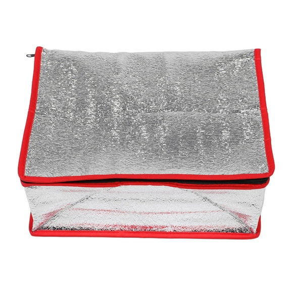 LOLIPPYY Aluminum Foil Food Packaging Foil Bag with Flat Bottom for Seafood Storage and Heat Retention