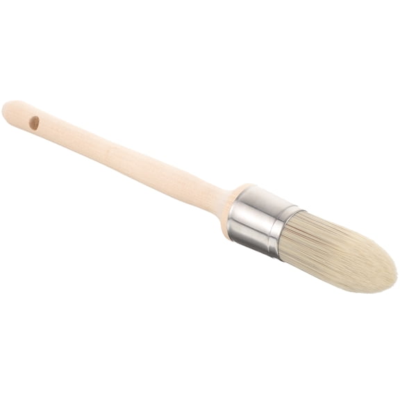 LOLIPPYY Angled Paint Brushes Trim for House Painters with Khaki Color and Birch Handle 1Pack