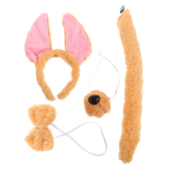LOLIPPYY Yellow Animal Ears Hairband Party Accessory for Kids and Adults, Fun Birthday Costume Headband